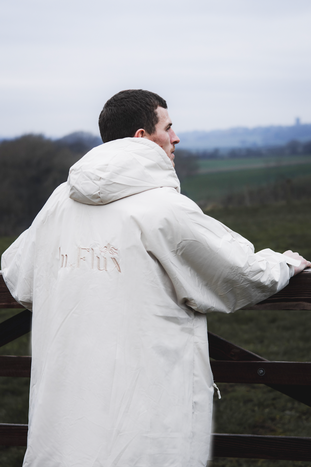 In.Flux Coat Robe Beige