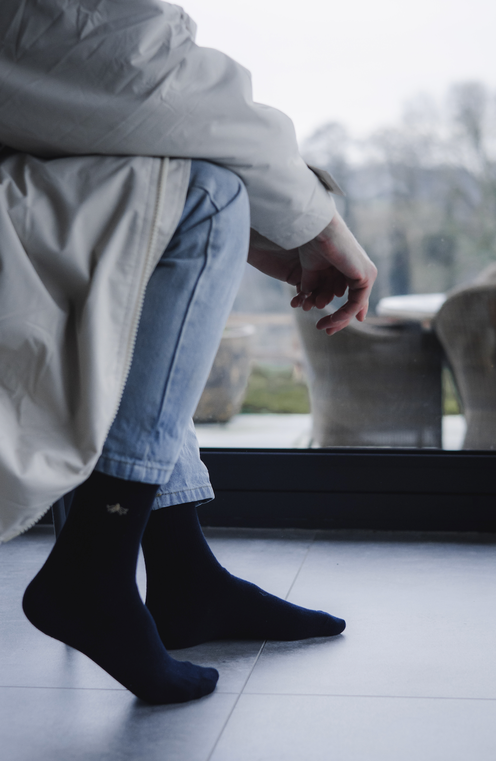 In.Flux Cotton Ribbed Socks