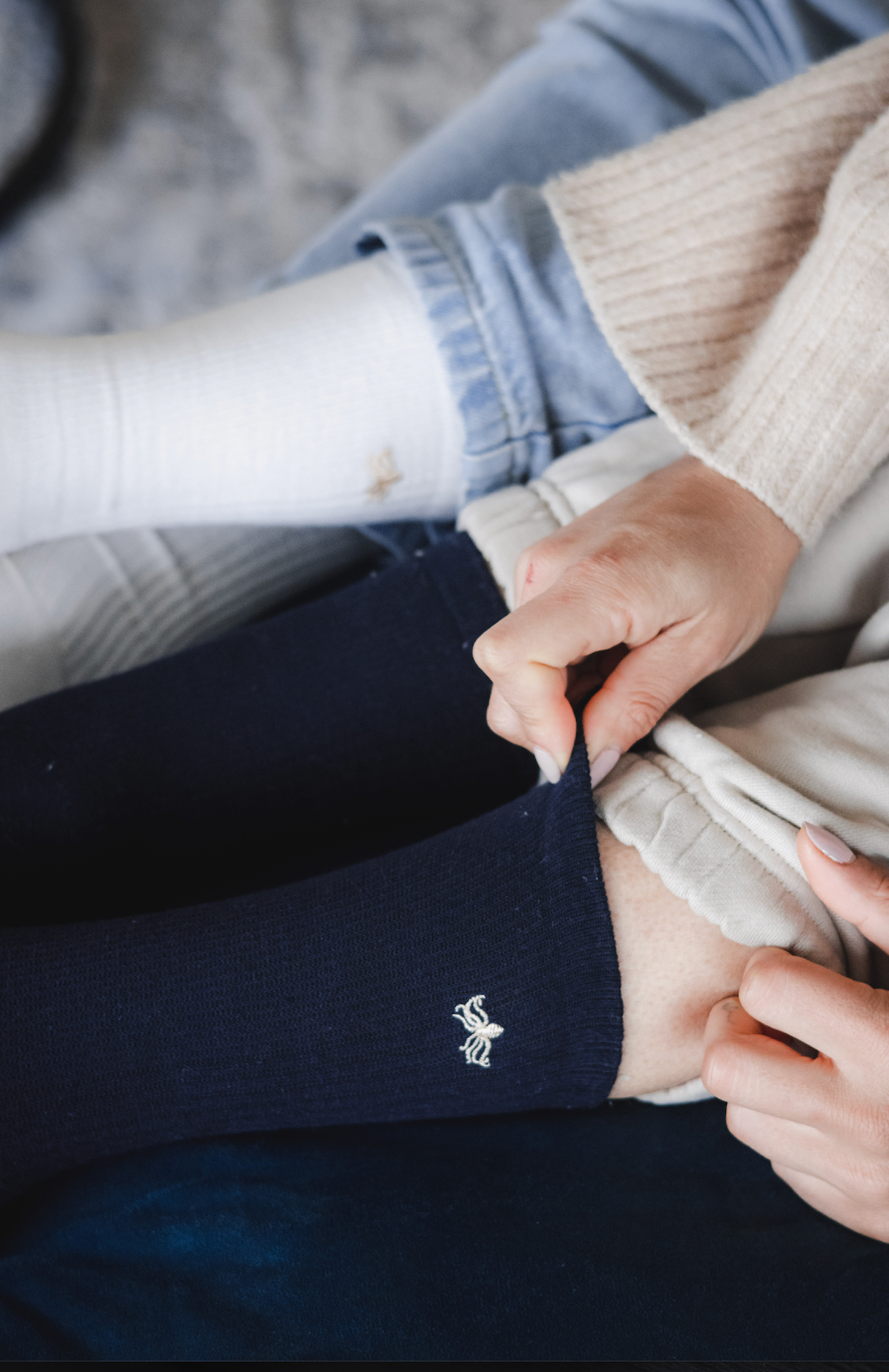 In.Flux Cotton Ribbed Socks